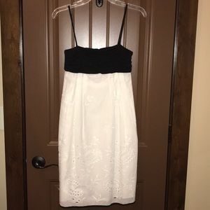 Donna Morgan black and white dress
